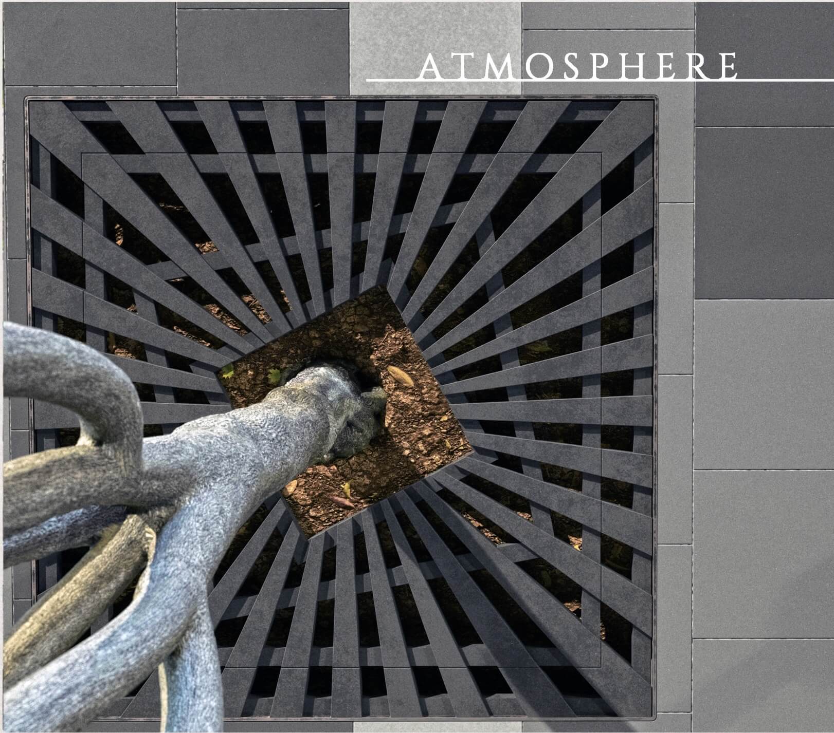 Приствольная решетка для дерева ZKING ATMOSPHERE 1.2х1.2м Черная в Домодедово фото