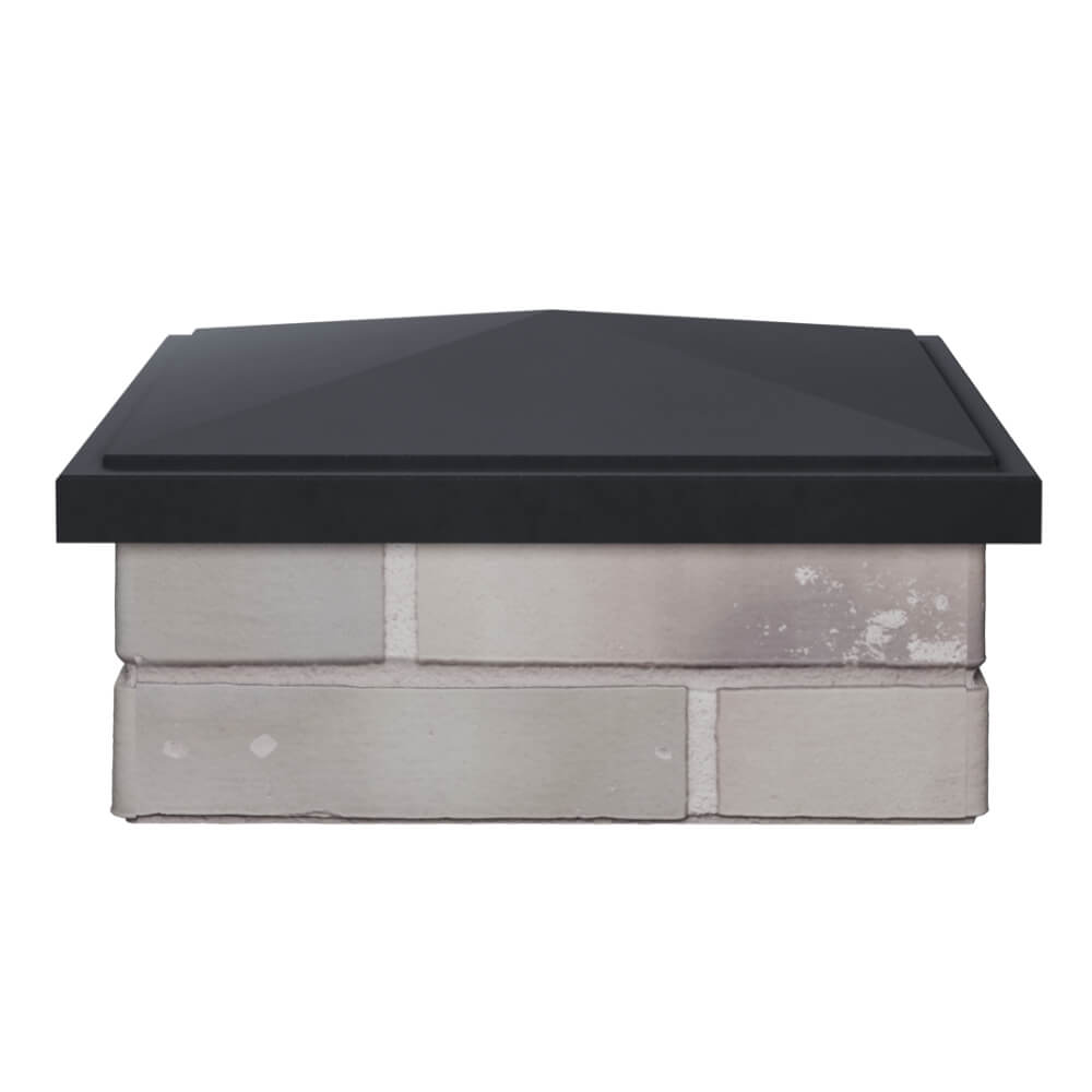 Колпак Zking БонаМоно Серый на столб 1.5х1.5 кирпича (385х385, 400х400мм) Домодедово фото