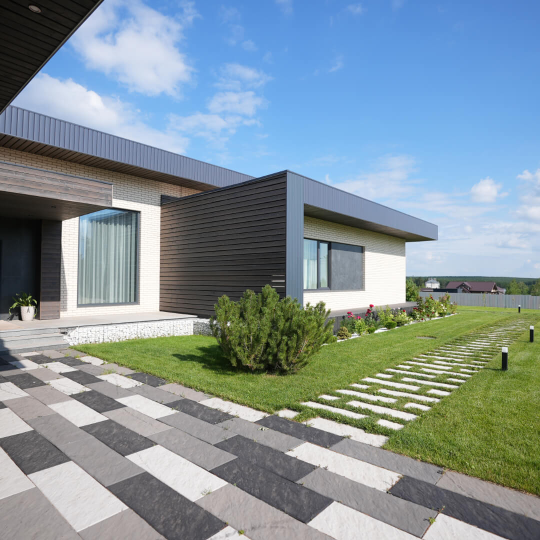 Шаговая плита STONE Светлая Галька 990х330х55мм